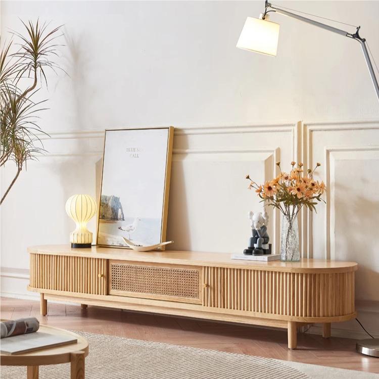 Wallace Rattan TV Stand