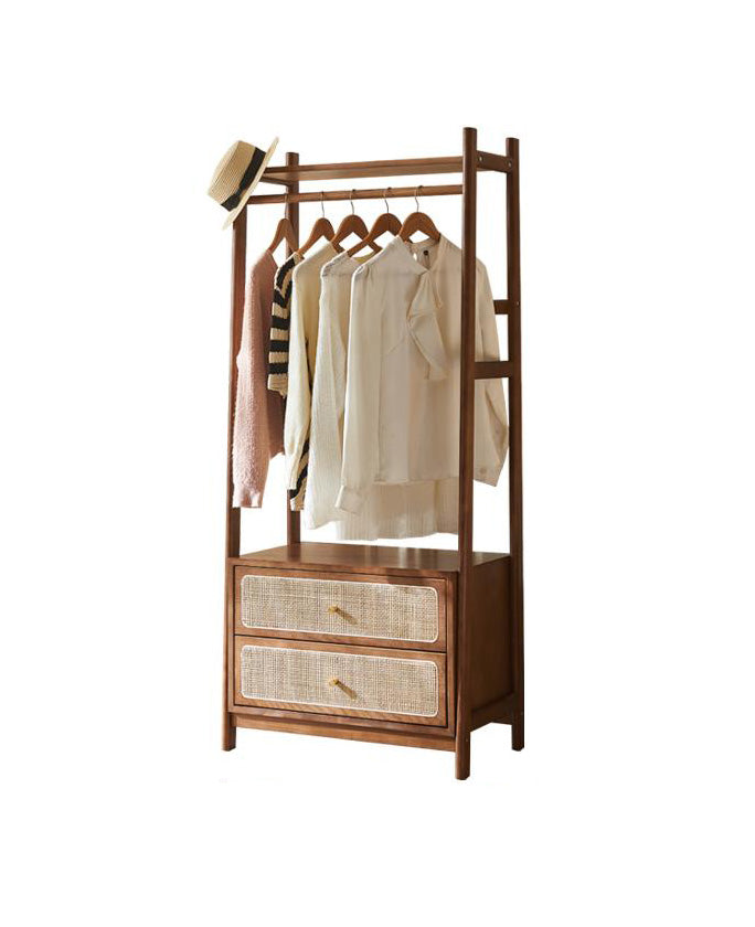 Walters Clothes Rack/ Shelf, Wood