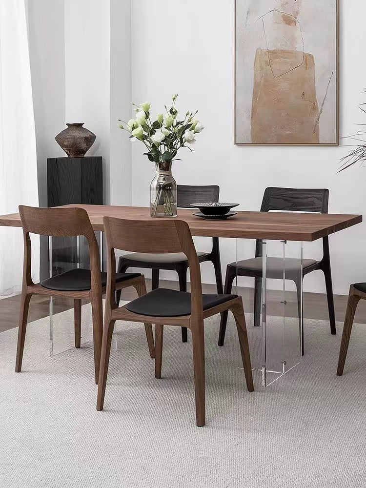 Hansel CH3 Solid Wood Dining Chair, Dark Oak-Rit Concept-Rit Concept