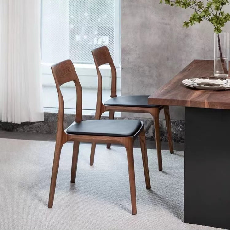 Hansel CH3 Solid Wood Dining Chair, Dark Oak-Rit Concept-Rit Concept