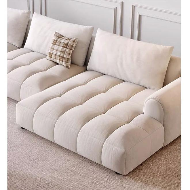 Delilah Violet Two Seater Sofa, Cream