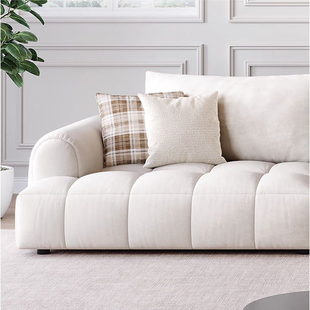 Delilah Violet Two Seater Sofa, Cream