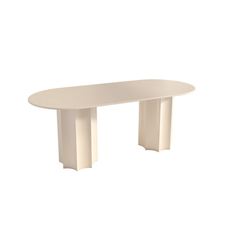 Nordic Style Dining Table Combination, White-Ritconcept-Rit Concept