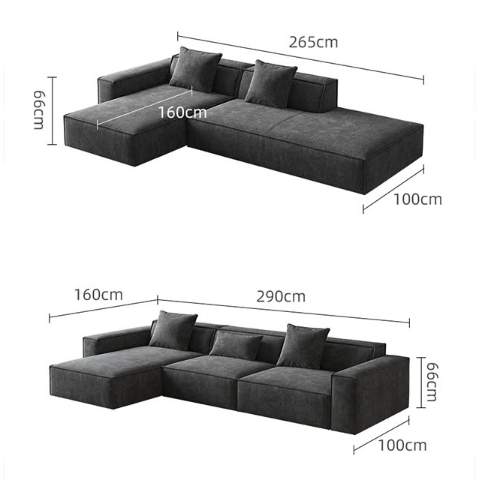 Hoshi HB12 Two Seater Sofa, Three Seater Sofa, Leathaire