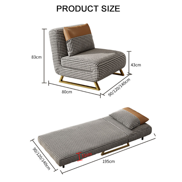 Glenn Single/Two Seater Sofa Bed