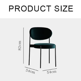 Ahmed Dining Chair, Velvet-Ritconcept-Rit Concept