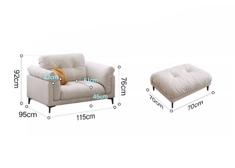 Briar Two / Three Seater Sofa, Velvet