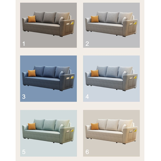 Noah Foldaway Sofa Bed, With Drawer, More Colors Available