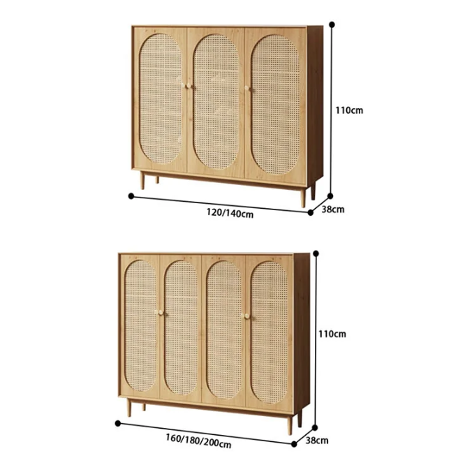 Cheryl Rattan Sideboard, Pine Wood-Rit Concept-Rit Concept