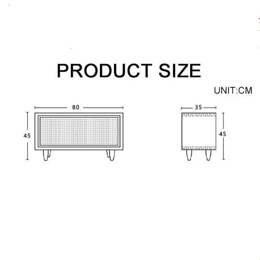 Tawny Rattan TV Stand, Wood-Rit Concept-Rit Concept