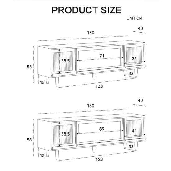 Gwendolyn Rattan TV Stand