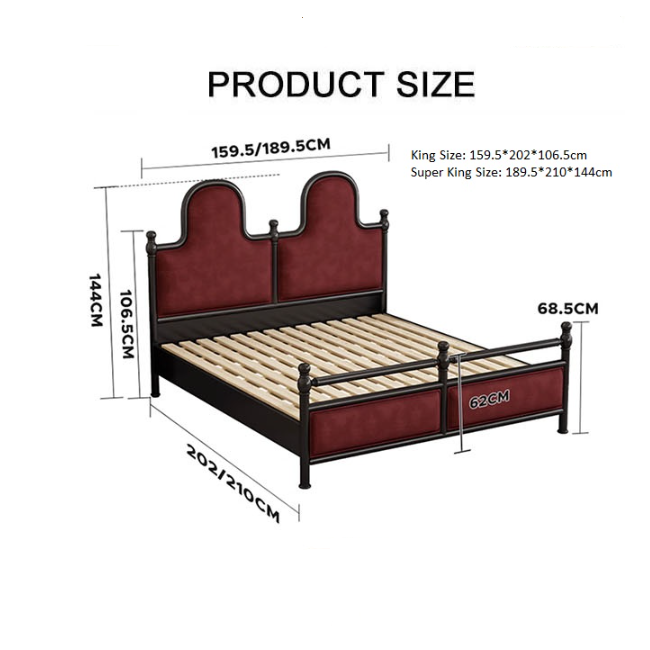 Betty King Size, Super King Size Bed