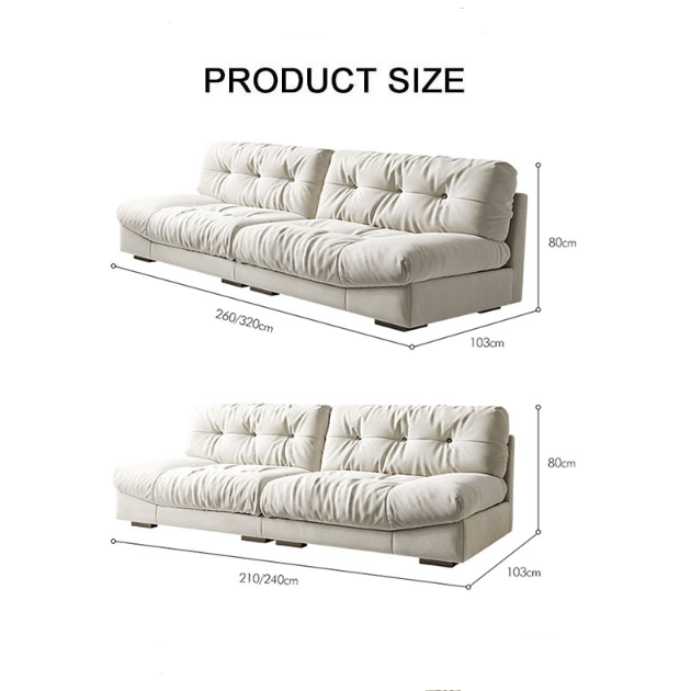 Mabel Two Seater Sofa, Three Seater, Four Seater Sofa, Leathaire-Rit Concept-Rit Concept