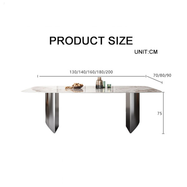 Astrid Dining Table, Sintered Stone