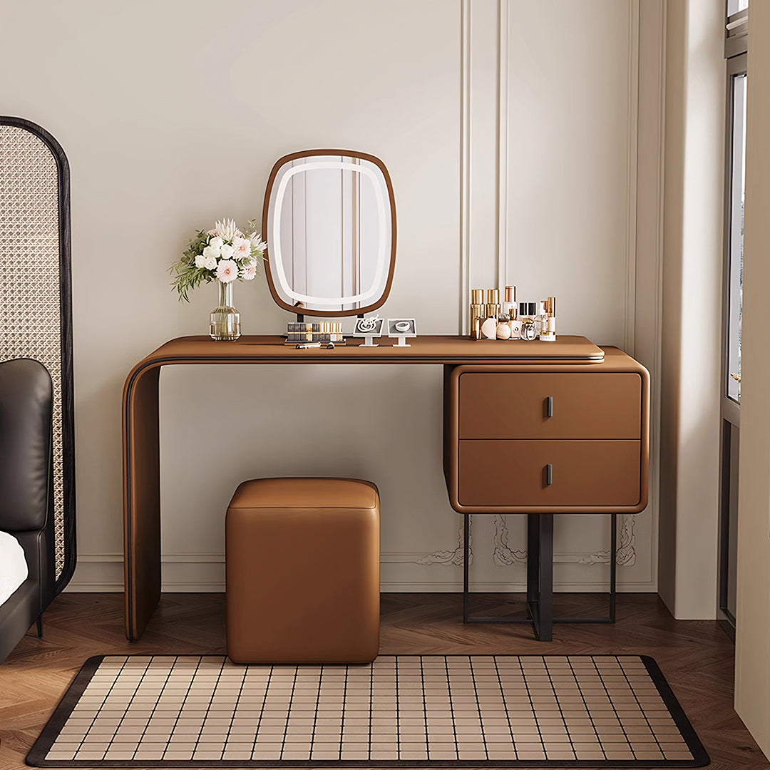 Rivera Dressing Table, Brown, More Colours Available-Rit Concept-Rit Concept