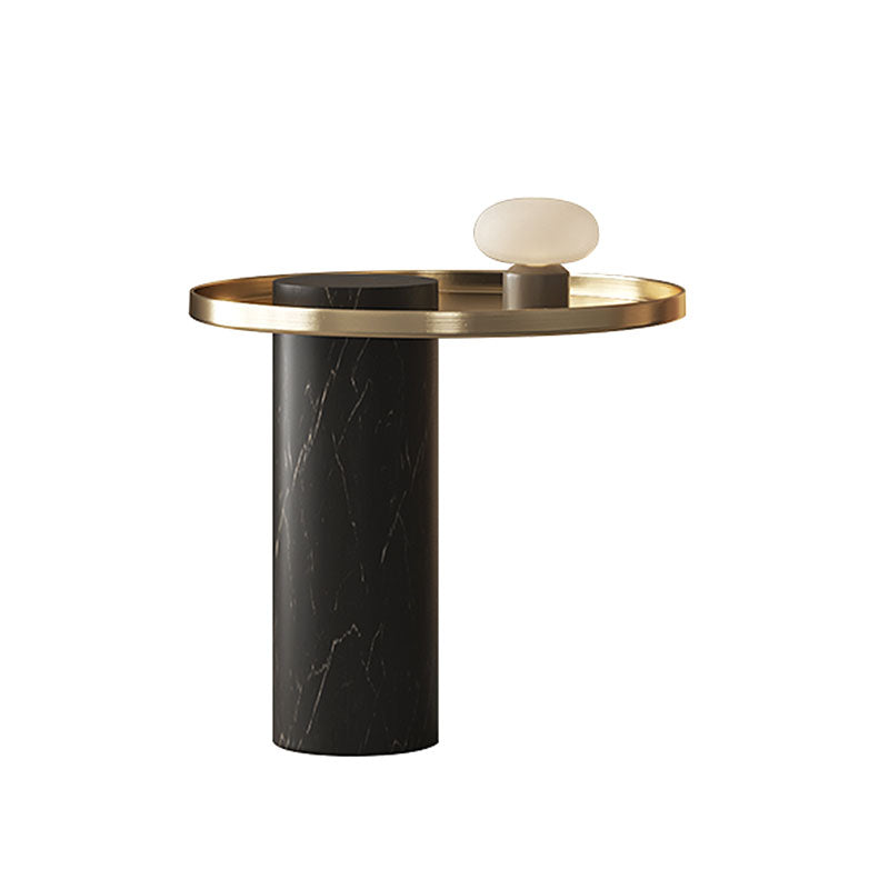 Eugene Side Table, Marble & Stainless Steel｜Rit Concept