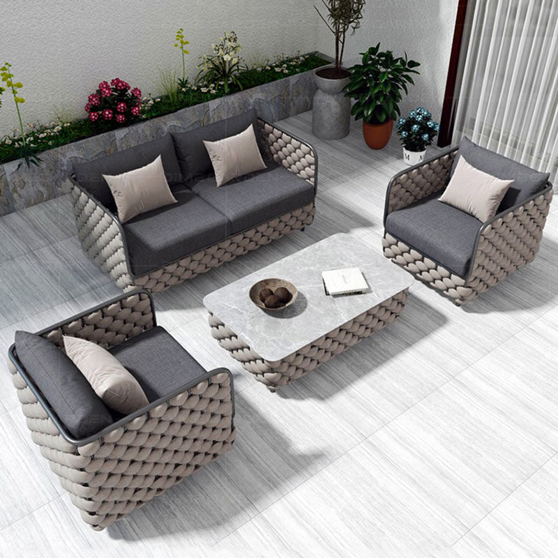 Ginny Rattan Outdoor Sofa Set, Outdoor Furniture｜Rit Concept