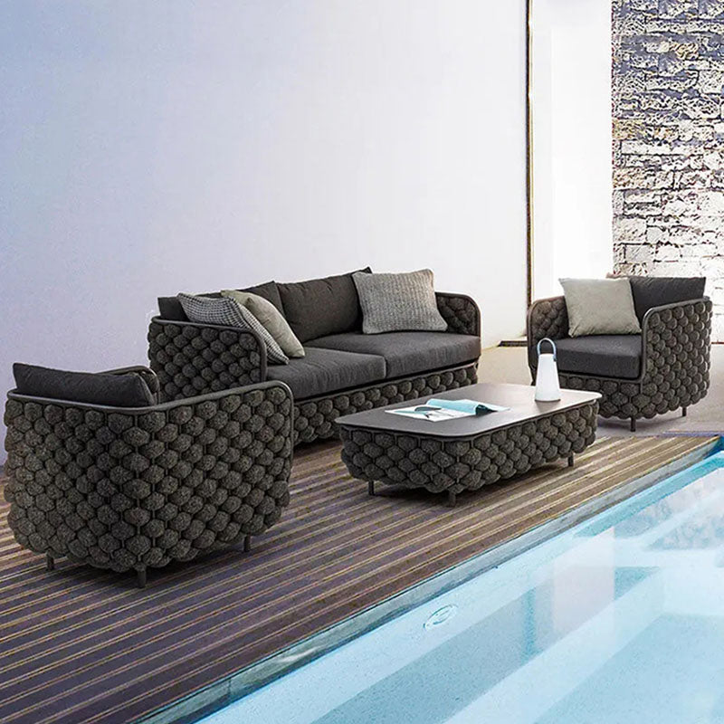 Ginny Rattan Outdoor Sofa Set, Outdoor Furniture｜Rit Concept