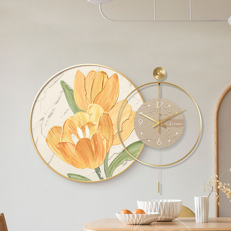 Cici Creative Decorative Tulip Clock｜Rit Concept