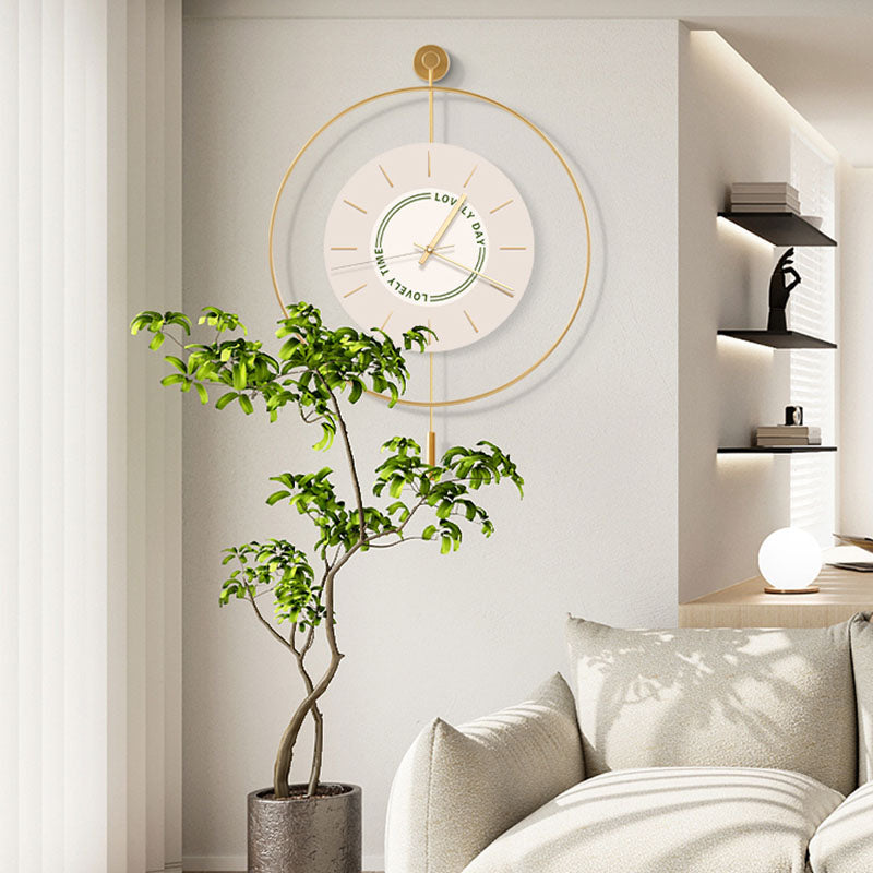 William Simple Style Clock, Round｜Rit Concept