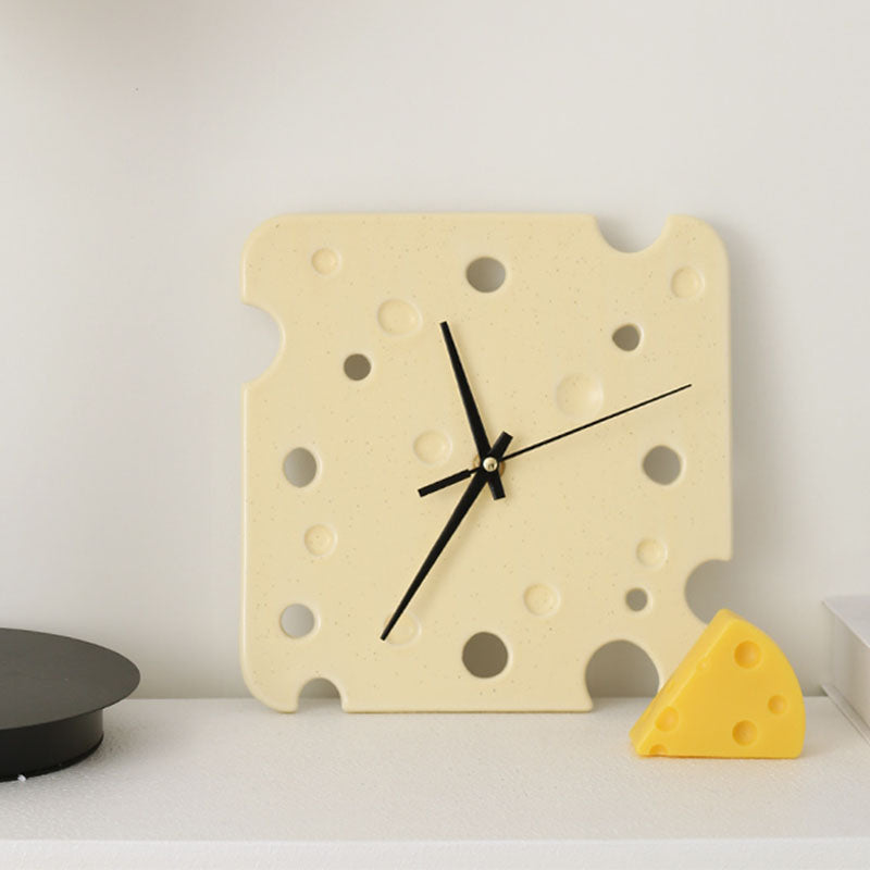 Cheese Style Clock, Square-Ritconcept-Rit Concept