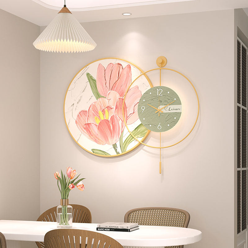 Cici Creative Decorative Tulip Clock｜Rit Concept