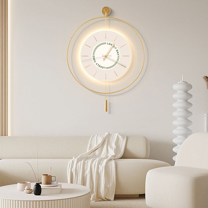 William Simple Style Clock, Round｜Rit Concept