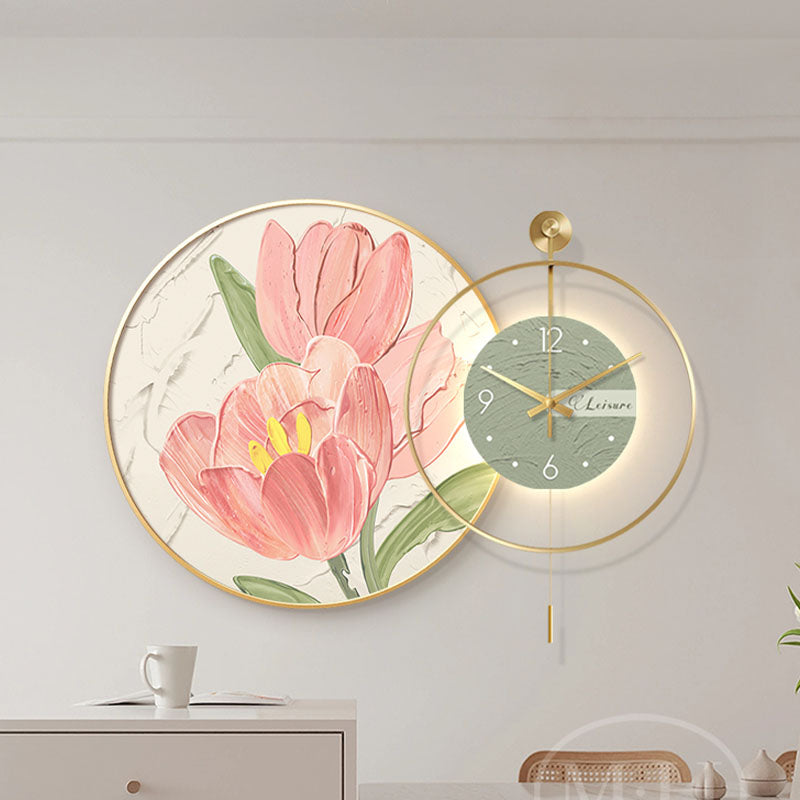 Cici Creative Decorative Tulip Clock｜Rit Concept