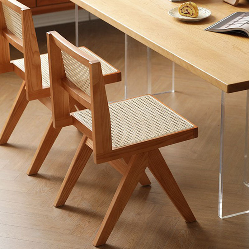 Jane Rattan Dining Chair, Solid Wood｜Rit Concept