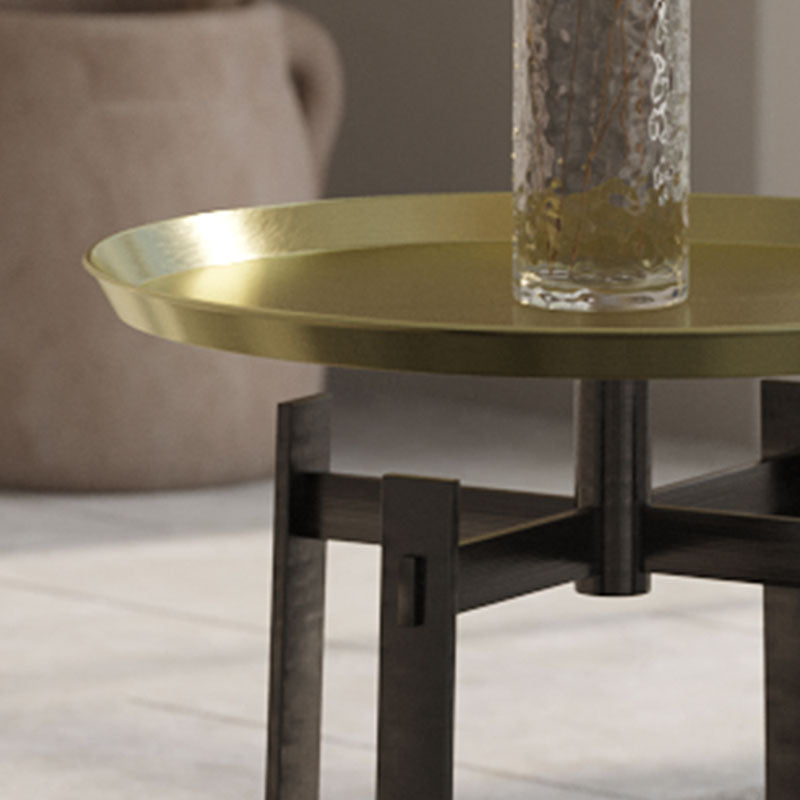 Giles Side Table, Copper Carbon & Metal Copper｜Rit Concept