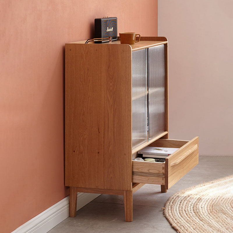 Laura Sideboard with Glass Door and Drawer, Oak-Rit Concept-Rit Concept