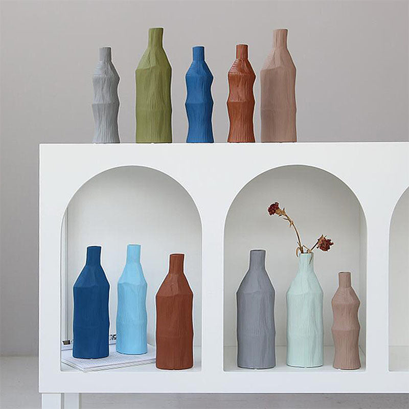 A Set Of Two Fresh Ceramic Vases｜Rit Concept