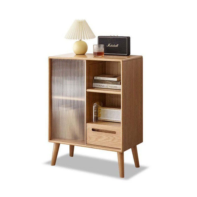 Iris Sideboard with Glass Door and Drawer, Oak-Rit Concept-Rit Concept