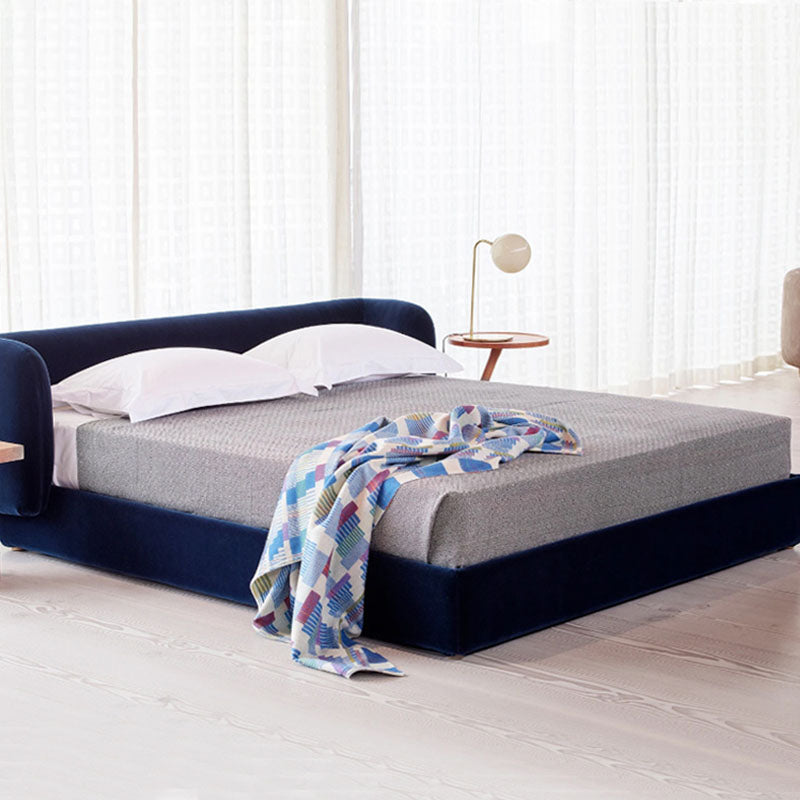 Heloise Double Bed, Velvet｜Rit Concept