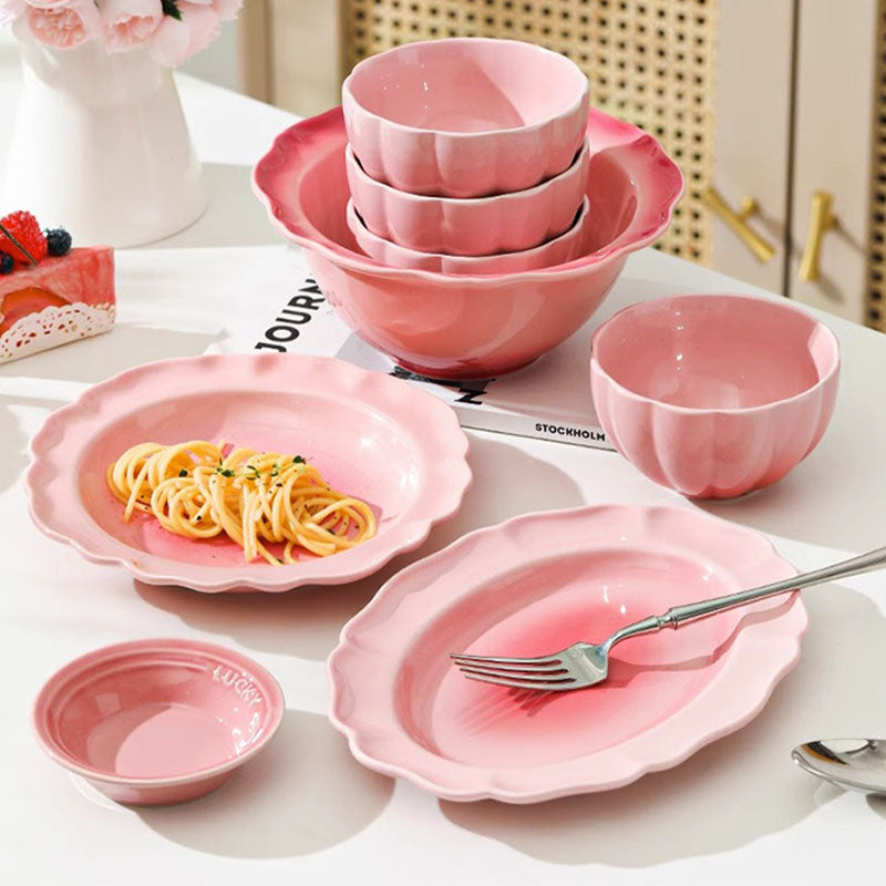 Aria Dinner Set, Pink｜Rit Concept