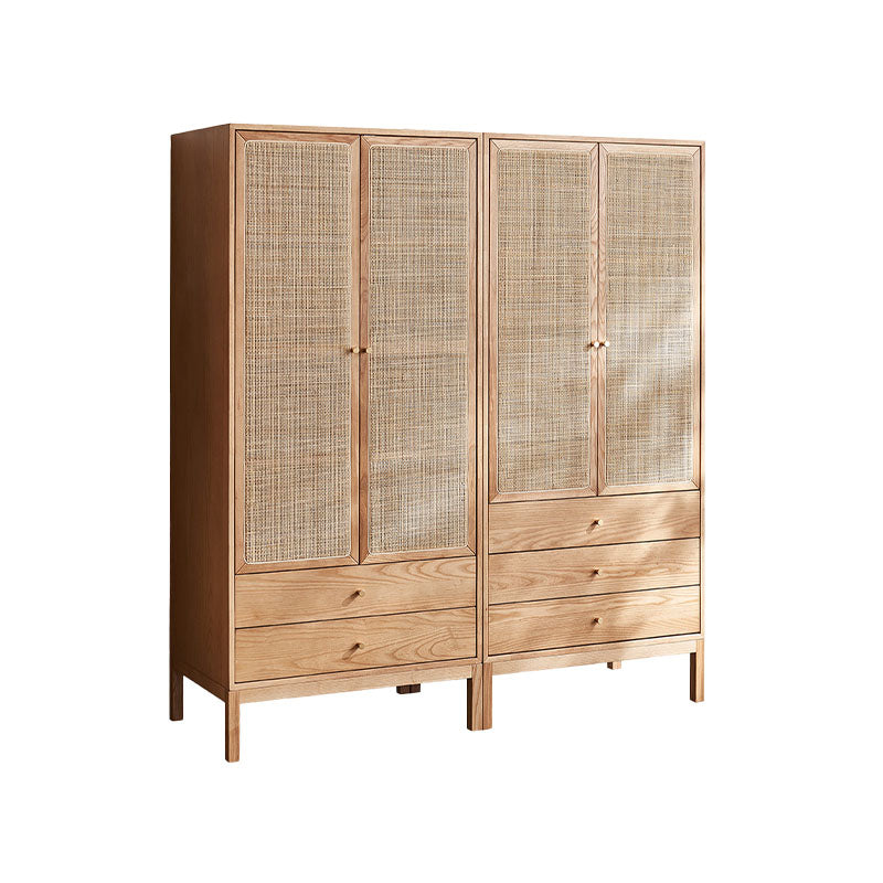 Caden Rattan Wardrobe, Wood-Rit Concept-Rit Concept