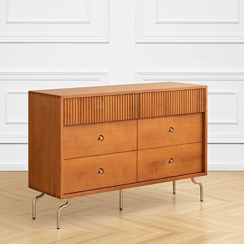 Una Drawer Sideboard, Cherry Wood-Rit Concept-Rit Concept