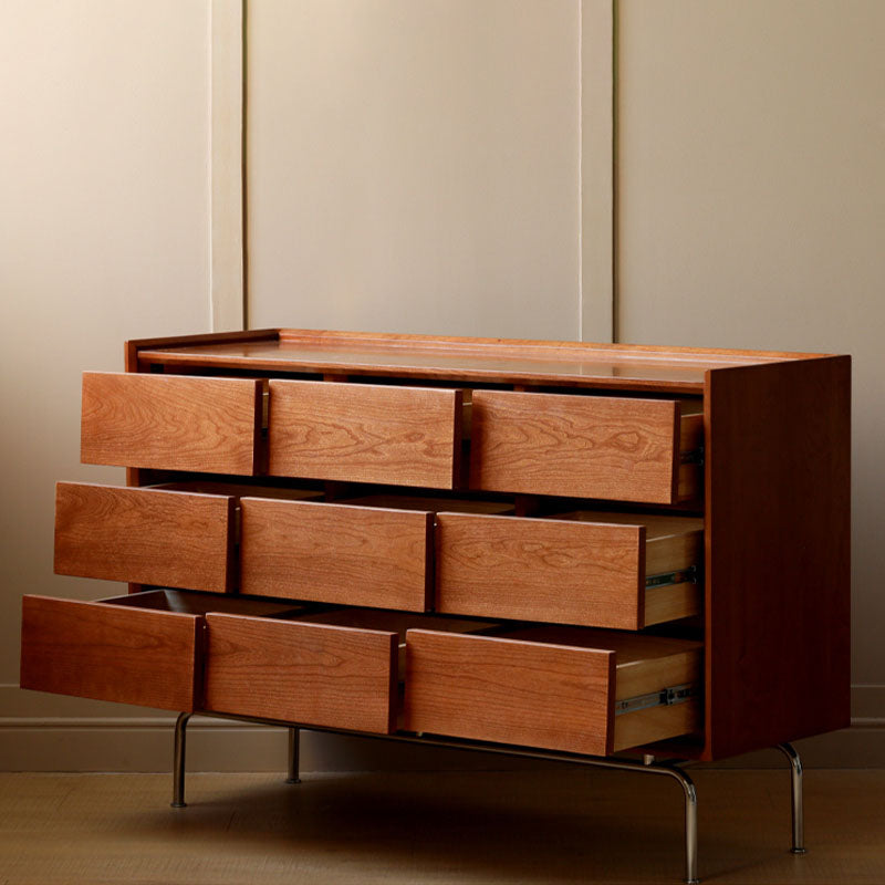 Sam Drawer Cabinet, Cherry Wood-Rit Concept-Rit Concept