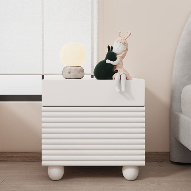 Minnie Bedside Table, Cream-Rit Concept-Rit Concept