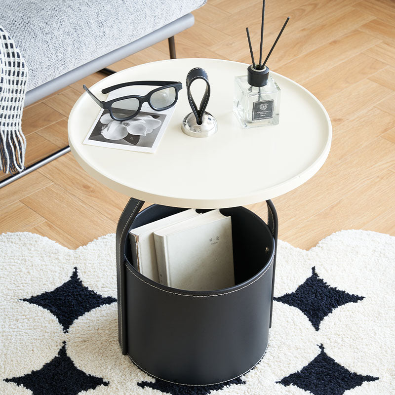 Dottie Portable Side Table with a Storage Basket｜Rit Concept
