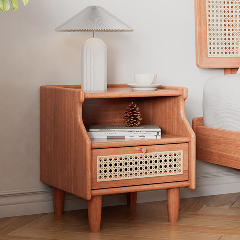 Nelson Bedside Table, Rubber Wood｜Rit Concept