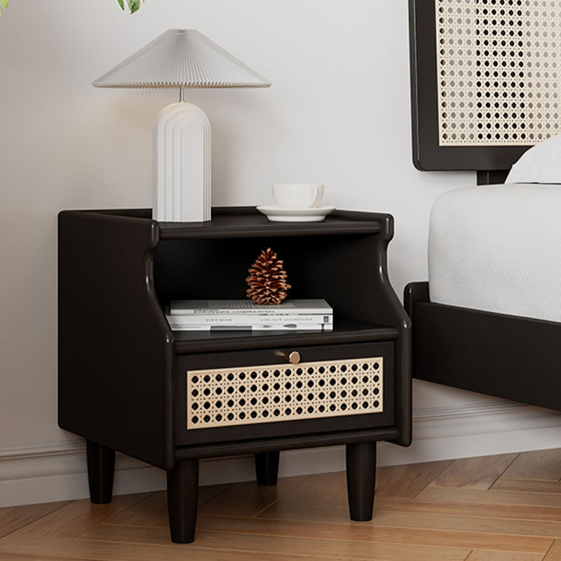 Nelson Bedside Table, Rubber Wood｜Rit Concept