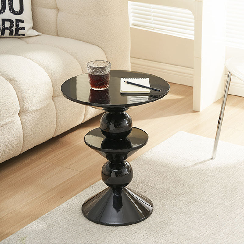 Boris Candied Black Side Table, MDF & FRP｜Rit Concept