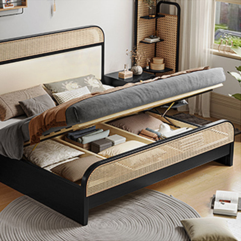 Ursula Rattan King Size Bed, With Storage, 150*190CM, Clearance-Rit Concept-Rit Concept