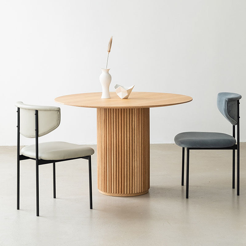 Ivar Round Dining Table, Wood｜Rit Concept