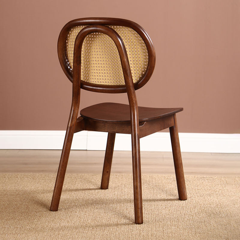 James Rattan Dining Chair, Solid Wood｜Rit Concept