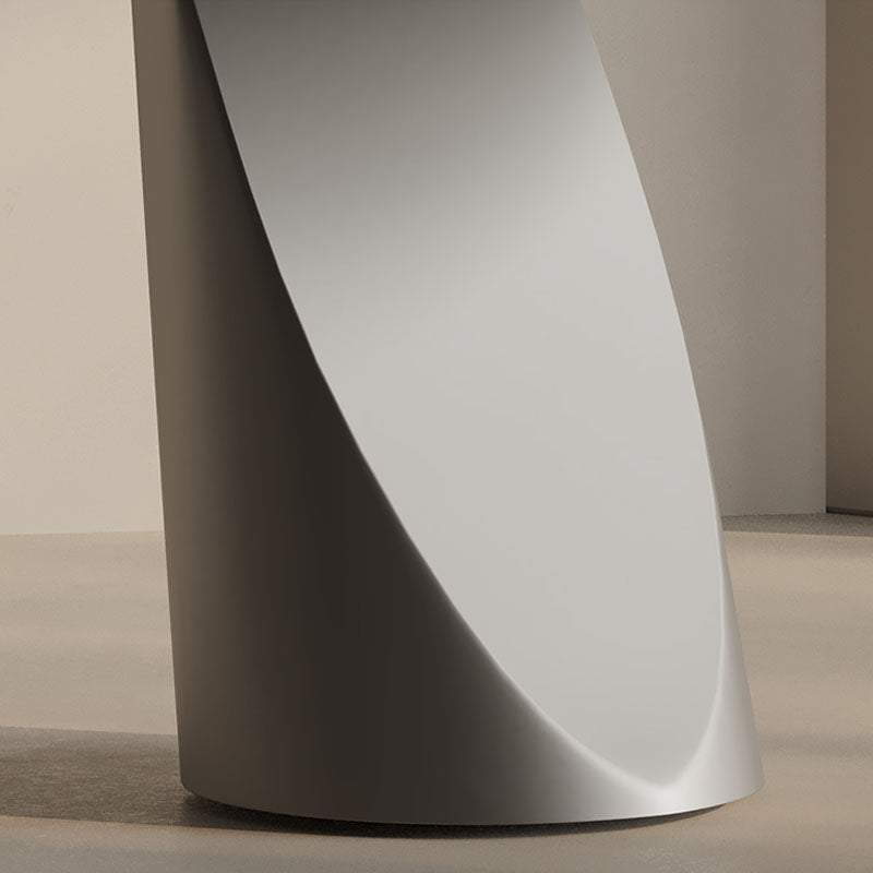 Lorna Side Table, Stainless Steel & Sintered Stone｜Rit Concept