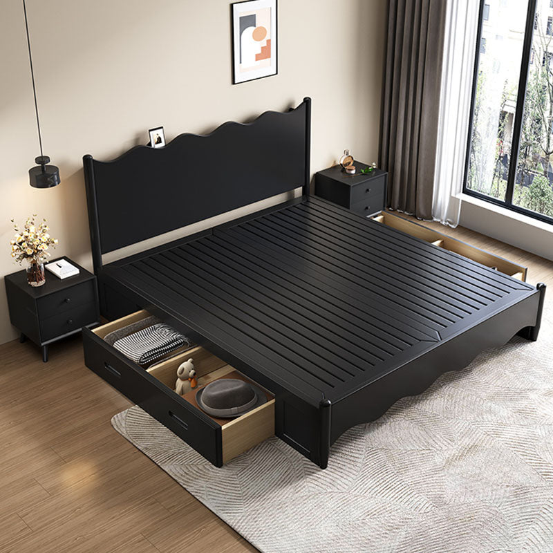 Agatha Double Bed, Black｜Rit Concept