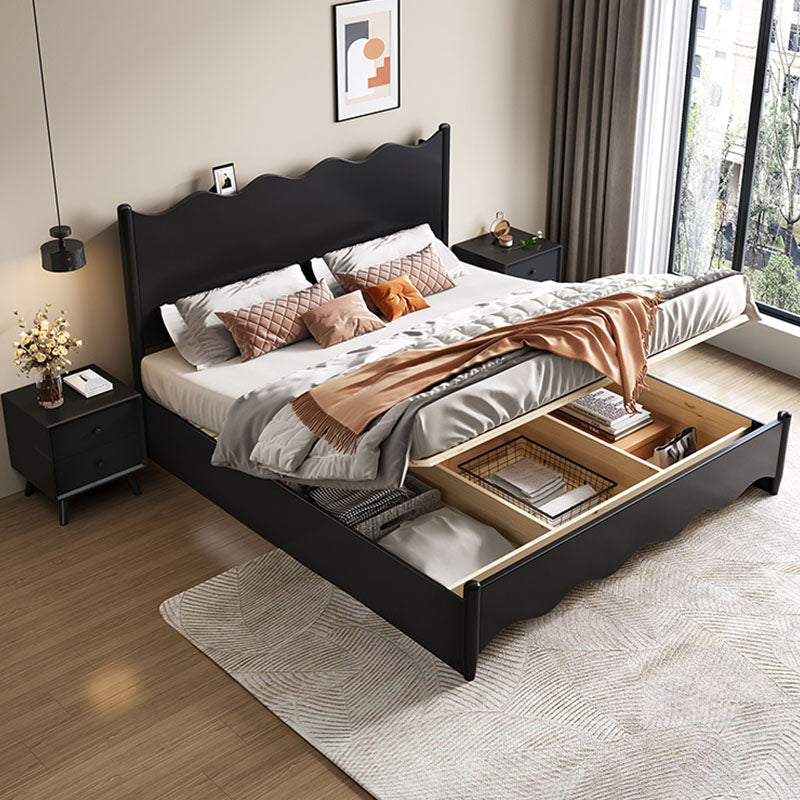Agatha Double Bed, Black｜Rit Concept