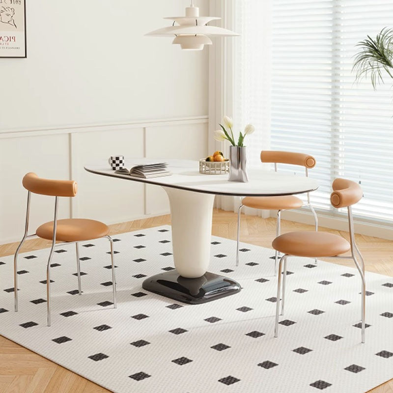 Eugene Dining Table, White Top｜Rit Concept